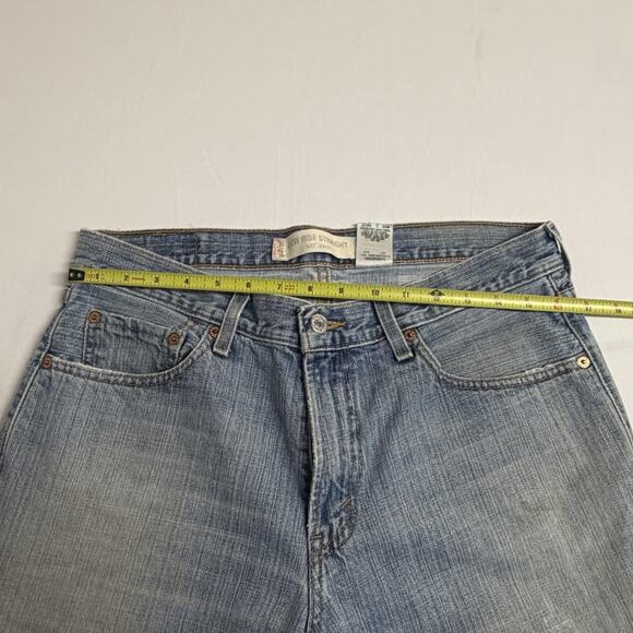 Vintage Levis 529 Jeans Mens 32x32 Blue Low Rise Straight Relaxed Baggy Distress - Picture 14 of 15
